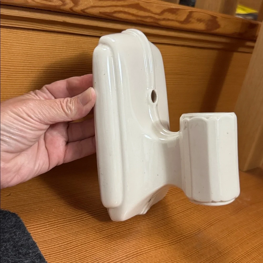 Vintage white Wall Sconce